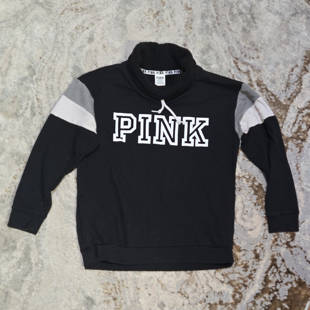 Victoria's Secret PINK Black Fleece Jacket